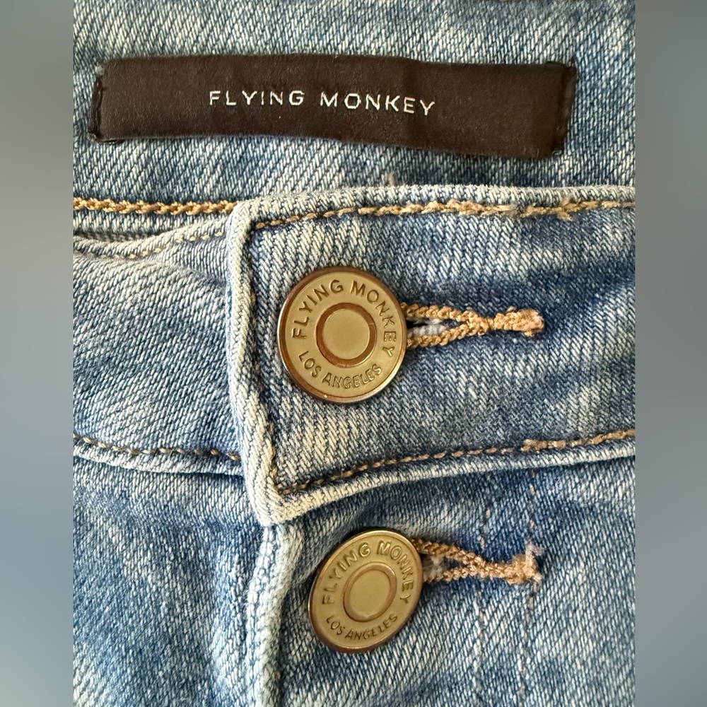 Flying Monkey - Button Fly - Classic Blue Women's… - image 3